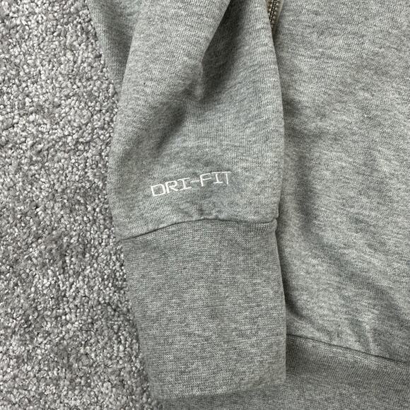 Clemson Tigers Sweatshirt Mens XXL Gray NCAA Nike Dri-FIT Standard Issue Crew - Picture 6 of 12